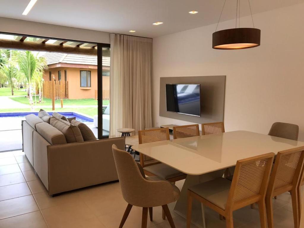 Eco Resort, Bangalo - 2 Suites, 1 Quarto Com Beliche, Sala E Cozinha Completa Тамандаре Экстерьер фото